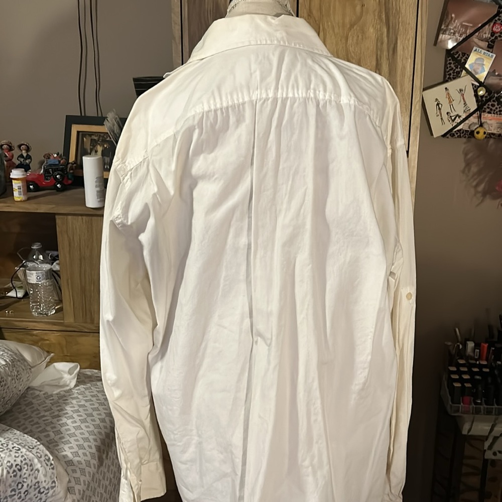 Gap Cotton Long Sleeve Button Down Shirt - XL - Picture 3 of 5